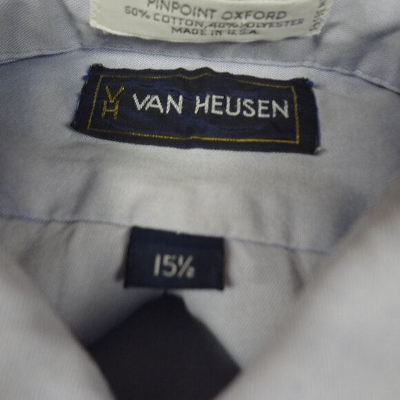 FORD MOTORSPORTS EMBROIDERED LOGO BUTTON UP MENS 15.5 L190 (SPOT C PICS) - Picture 4 of 9